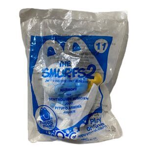 Mcdonalds 2013 Smurfs 2 Harmony #11 Happy Meal Toy